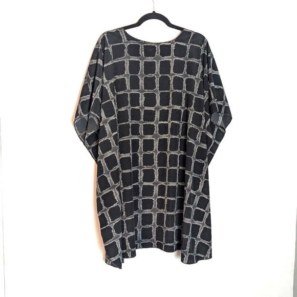 Niche Nilgun Derman Printed Kimono Size S/M Lagenlook - Picture 2 of 6